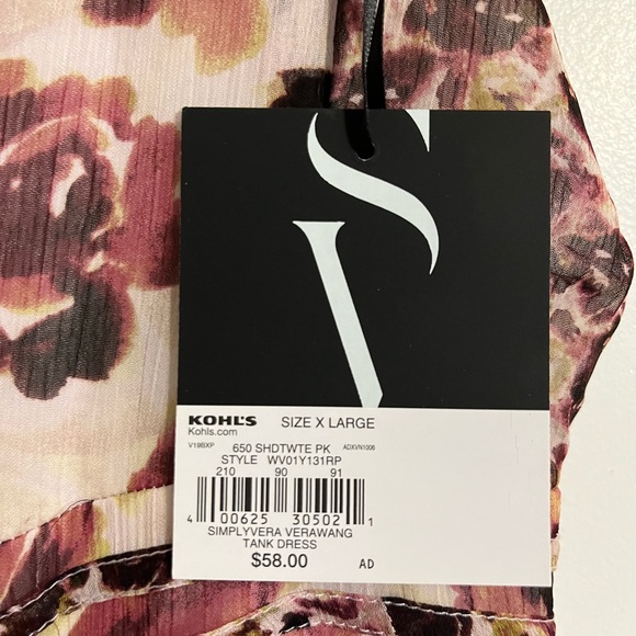 NWT Simply Vera Dress - Picture 3 of 3